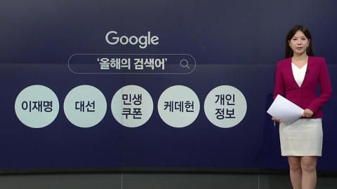 검색어로 본 2025…대선·소비쿠폰·케데헌 ‘싹쓸이' [앵커리포트]