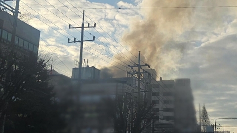 평택 아파트 화재로 10명 이송…4층 모자 중·경상