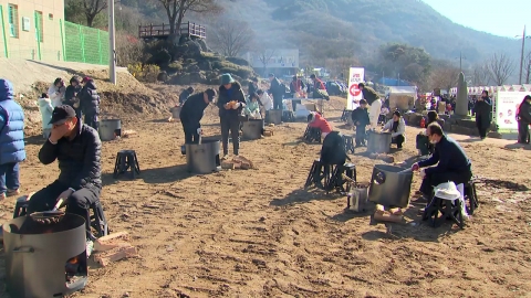 "겨울을 즐겨요"…동장군 물러나자 나들이객 북적