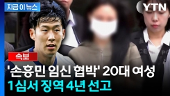 [속보] \'손흥민 임신 협박\' 20대 여성, 1심서 징역 4년 선고 [지금이뉴스]