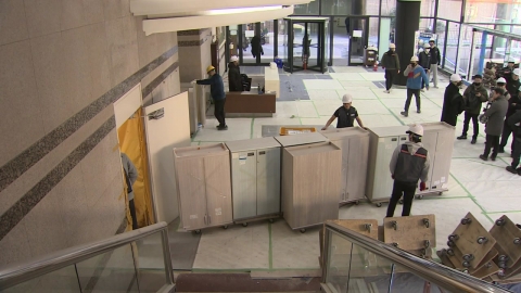 [부산] 이삿짐만 화물차 249대…해수부 부산 이전 \'시작\'