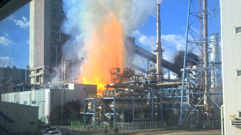 김용균 7주기 앞두고 태안화력 화재…2명 중상