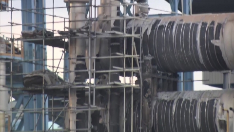 \'태안화력 화재 합동 감식\'…김용균 7주기 추모