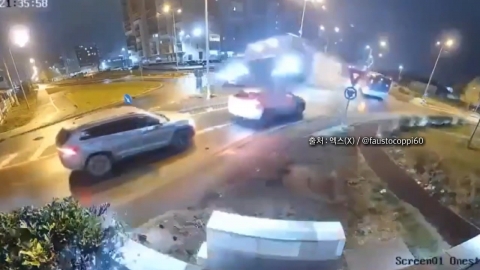 하늘 나는 자동차?…"운전 중 의식 잃고 붕∼"