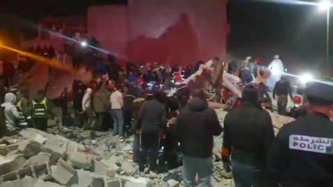 모로코 페즈에서 건물 \'와르르\' 주민 22명 사망