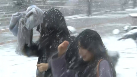 기온 뚝, 출근길 영하권 추위…오전까지 동해안 눈