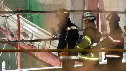 광주 도서관 공사장 붕괴 이틀째 수색…2명 사망·2명 실종