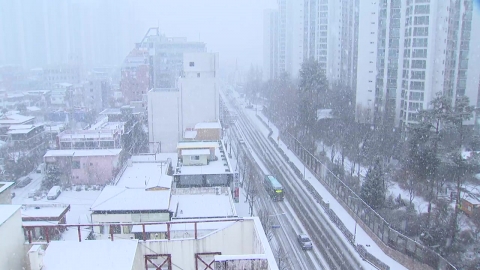 [날씨] 내일 중부 대설특보 수준 많은 눈…"최대 15cm"