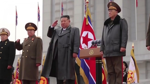 김정은, 파병 귀환 대규모 환영식…체제결속·보상 겨냥？