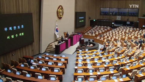 \'은행법 개정안\' 범여권 주도로 본회의 통과