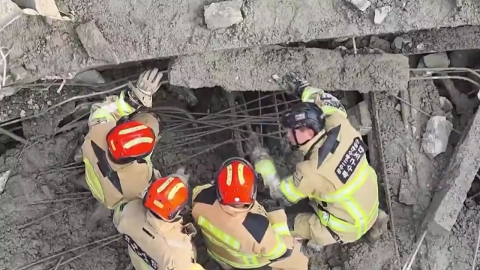 광주 도서관 붕괴 참사 수사 속도…합동 감식 추진