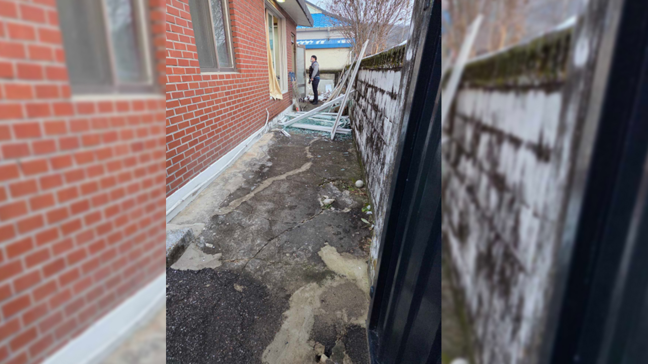 강원도 원주 주택서 가스버너 폭발 사고...80대 노인 부상