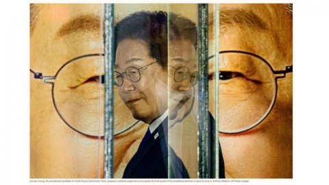 이 대통령 대선승리 연설...타임 선정 올해 100대 사진