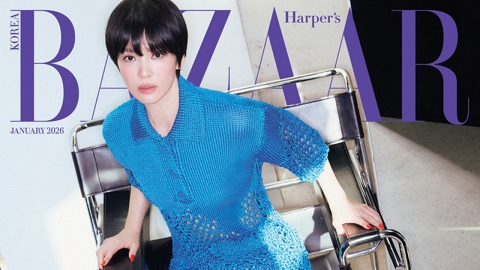 송혜교, '천천히 강렬하게' 위해 쇼트커트 변신…