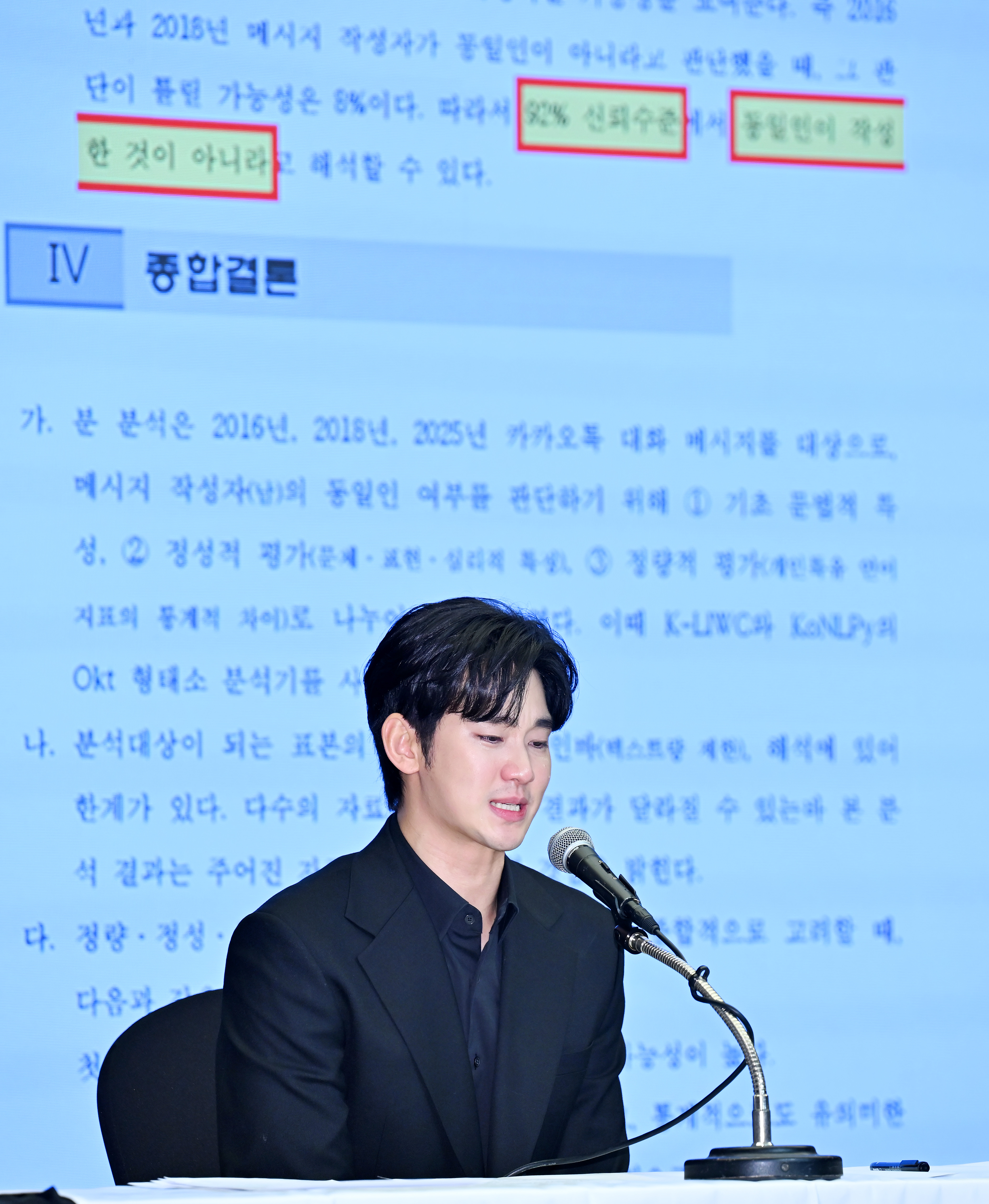 국과수 "김수현·김새론 녹취파일, AI 조작 여부 판정 불가"