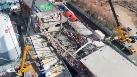 광주 공공 도서관 붕괴 사고 합동 감식…원인 규명 착수