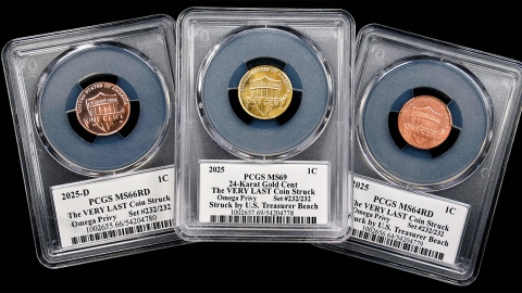 '마지막 페니' 232세트 247억 원에 팔려