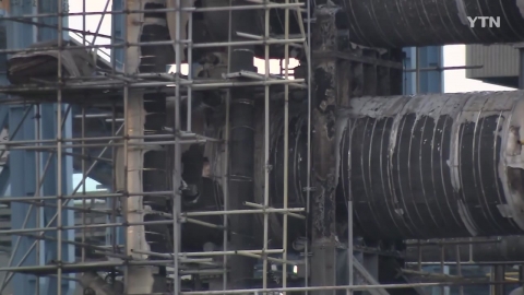 태안화력 가스 폭발 사고…"지난달 임시 조치한 곳"