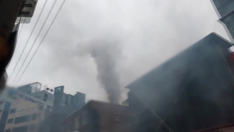 서울 역삼동 카페서 불..."로스터기 배관 과열 추정"