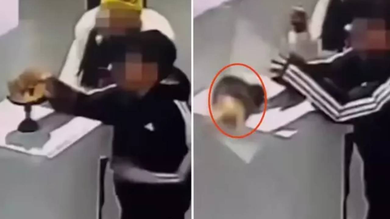 중국 어린이, 전시된 황금관 만졌다가 '와장창'...박살