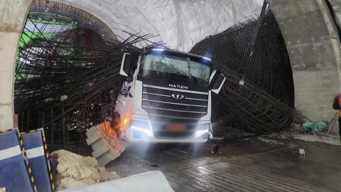 신안산선 공사현장 철근 무너져 1명 사망…또 포스코이앤씨