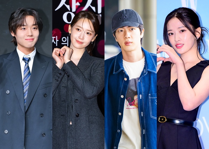 박지훈·임윤아·진·안유진, '2025 펀덱스어워드' 인기상 수상