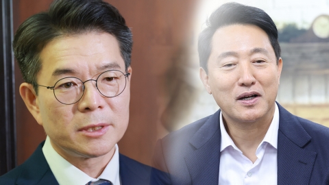 정청래 만난 '명픽' 정원오…국힘, 오세훈 지원사격