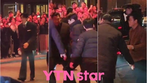 [Y현장] 이광수 사회, 도경수 깜짝 등장…김우빈 결혼식 빛낸 특급 의리