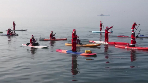 '가장 바쁜 한 주' 맞은 전세계 산타들 [앵커리포트]