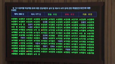 내란재판부법 본회의 통과...정통망법 필버 돌입