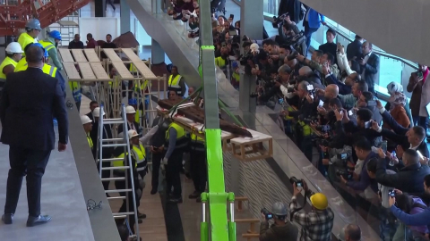 4,500년 전 이집트 파라오의 선박 복원 실시간 공개