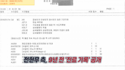 \'차량 링거\' 의혹 전현무, 9년 전 진료 내역 공개…"얼마나 억울했으면 이것까지?" [앵커리포트]