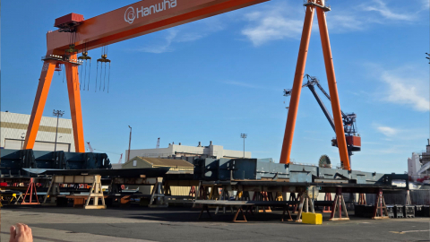 트럼프 '황금 함대' 협력 한화오션, 미국 핵잠도 건조 추진