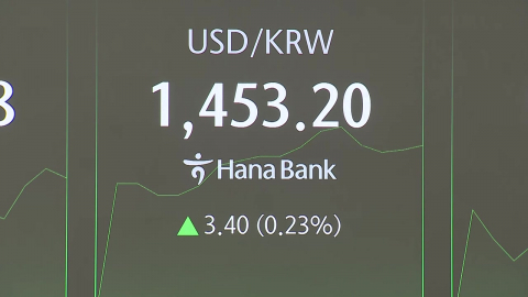 원-달러 환율 1,449원 출발…삼성전자 사상 최고가