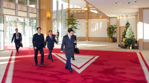 이 대통령, 용산 대통령실 마지막 출근…다음 주 청와대로 복귀