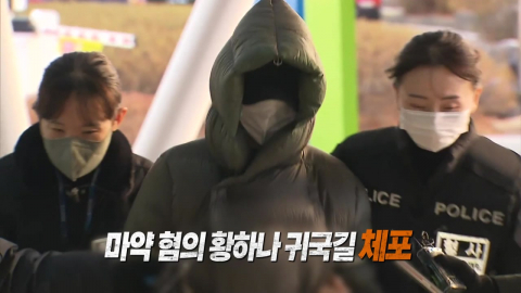 눈코입 다 가리고 영장심사…황하나, 마약 후 도피까지? [앵커리포트]