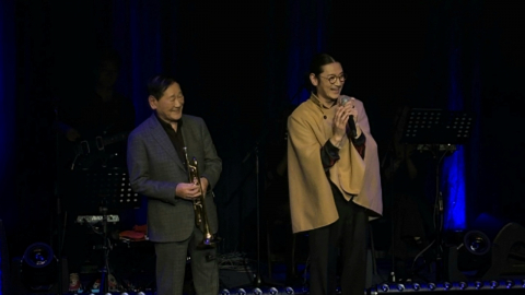 바비킴, 트럼펫 연주가 아버지와 한 무대에서…특별한 무대 '눈길'