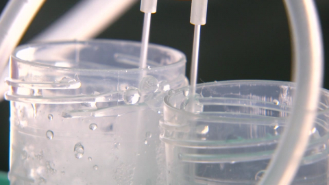 친환경 미세 공기 방울로 미세 플라스틱 잡는다!