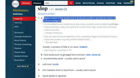 유튜브에 AI가 급조한 저질 콘텐츠 '슬롭' 홍수...연 1,700억 원 수익