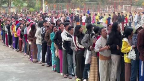 미얀마, '가짜 선거' 논란에도 총선 투표 진행…"군사 정권 요식 행위"