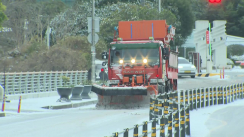 새해 첫 출근길 한파 기승…호남 서해안 눈 밤까지