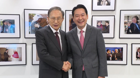 이명박 "수구 보수는 퇴보"...장동혁 "결단 필요한 시기"