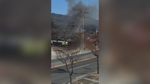 대구 팔공산 인근 식당에 불...40여 분 만에 꺼져
