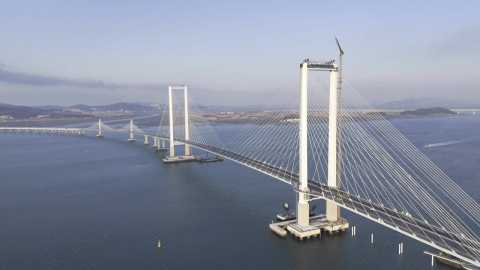 "더 가까워진 영종", 제3연륙교 개통...인천 시민은 '무료'