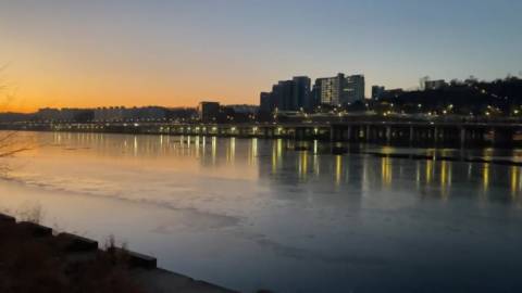 이번 겨울 한강 첫 결빙…평년보다 7일 빨라