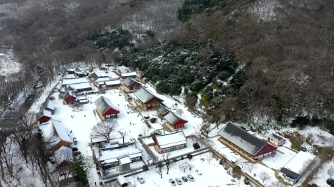 두 손엔 ’소망’, 눈밭엔 ’동심’…눈 덮인 새해 첫 주말