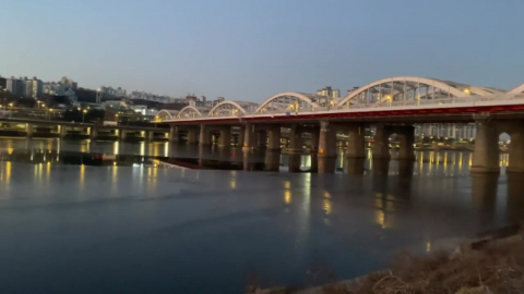 이번 겨울 첫 한강 결빙…지난해보다 37일 빨랐다