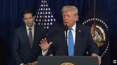 트럼프 "미, 베네수엘라 안전한 정권이양 때까지 통치할 것"