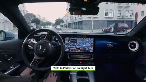 젠슨황, 엔비디아 자율주행차 출시 예고…차세대 슈퍼칩도 공개