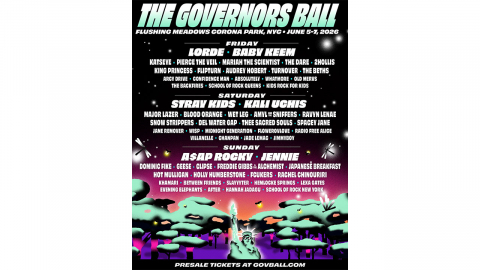 제니·스트레이 키즈, 미 대형 음악 축제 '더 거버너스 볼' 출연